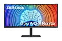 Samsung S65UA computer monitor 86.4 cm (34") 3440 x 1440 pixels UltraWide Quad HD LCD Black