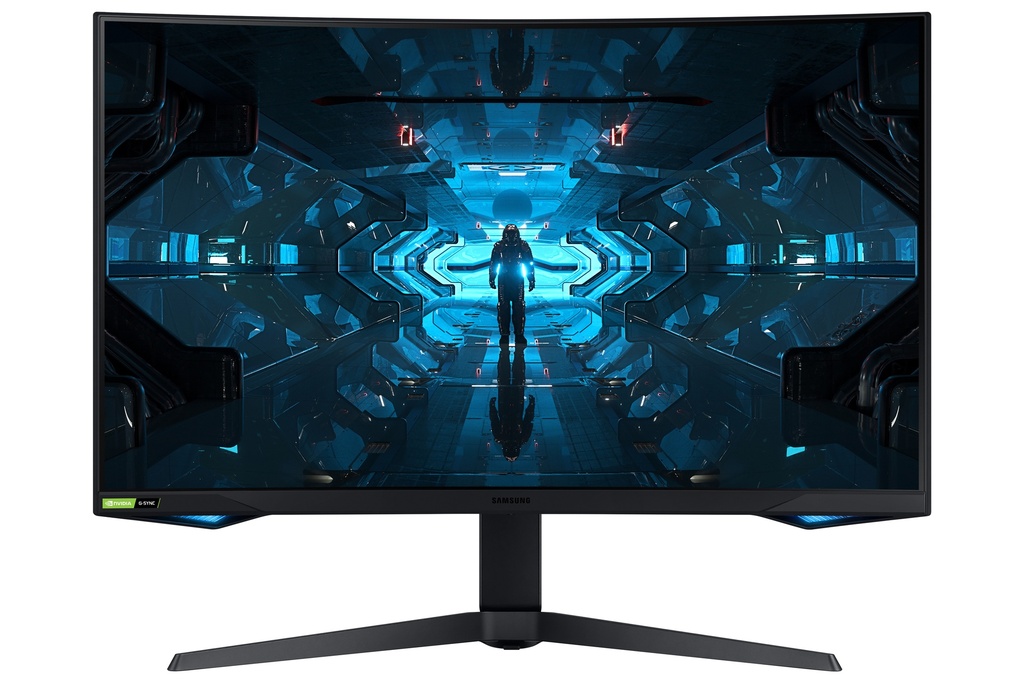 Samsung C32G75TQSP computer monitor 81.3 cm (32") 2560 x 1440 pixels Wide Quad HD QLED Black