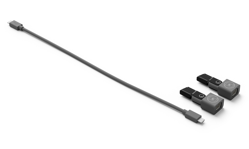 [952-000181] RALLY MIC POD CAT COUPLER - GRAPHITE - WW-9006