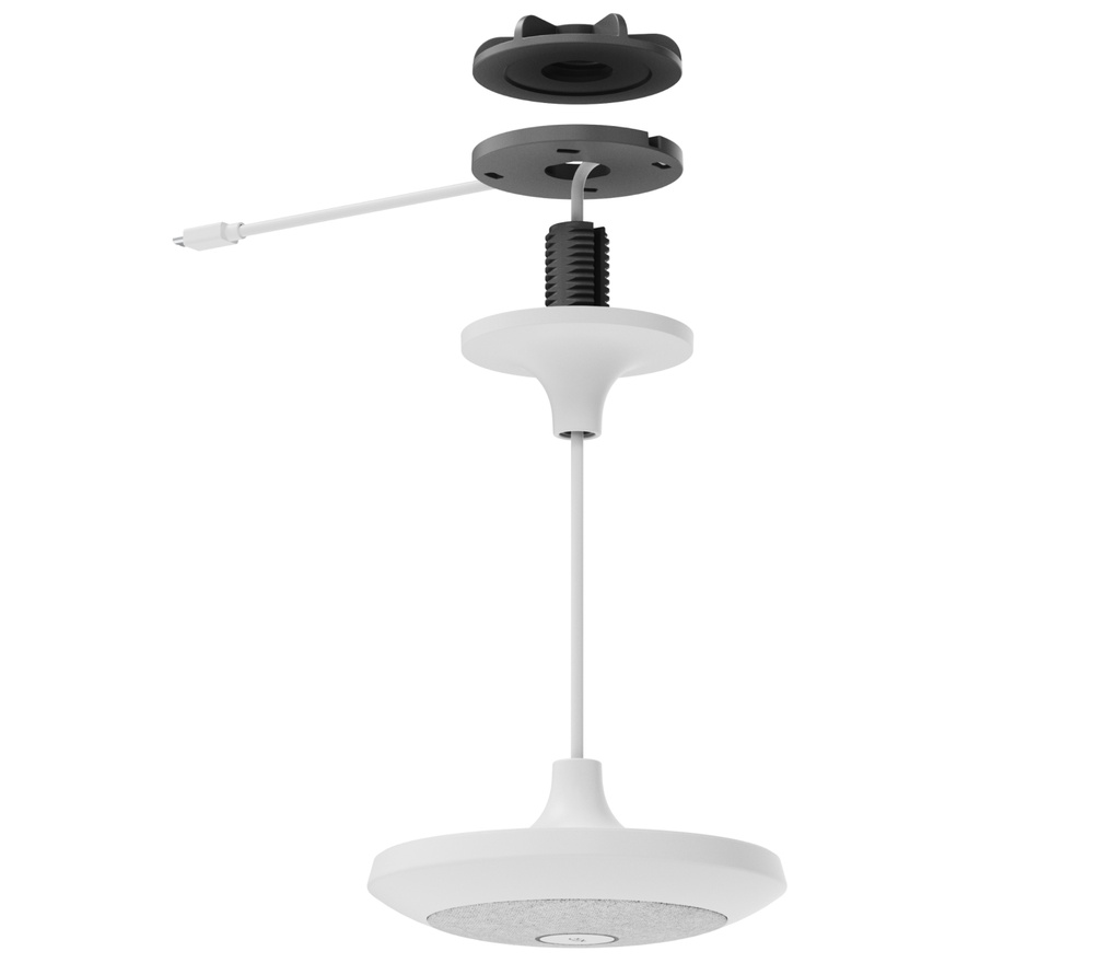 [952-000123] MIC POD PENDANT MOUNT - OFF-WHITE