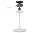 MIC POD PENDANT MOUNT - OFF-WHITE