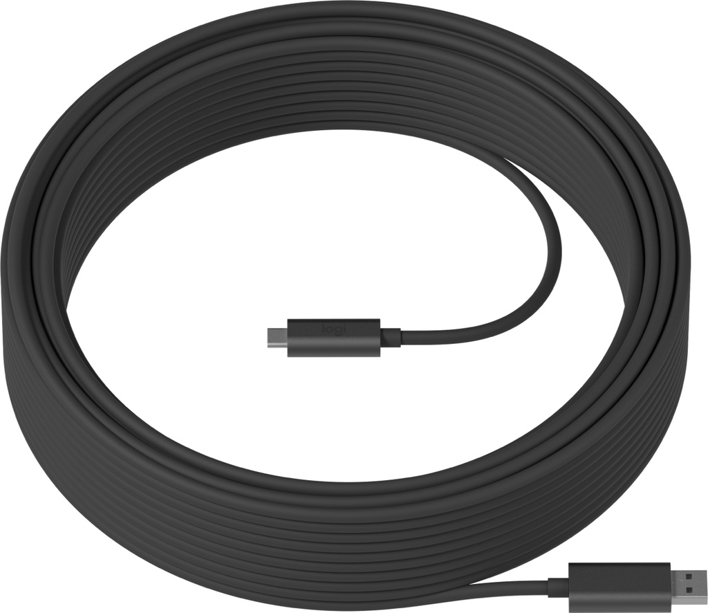 Logitech 939-001799 cavo USB USB 3.2 Gen 2 (3.1 Gen 2) 10 m USB A USB C Grafite