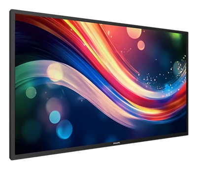 Philips 4050 series 55BDL4050Q/00 Signage Display Digital signage flat panel 139.7 cm (55") 500 cd/m² 4K Ultra HD Black Built-in processor Android 10