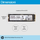 HP 1TB PCIE-4X4 NVME M.2 G10 SOLID STATE DRIVE