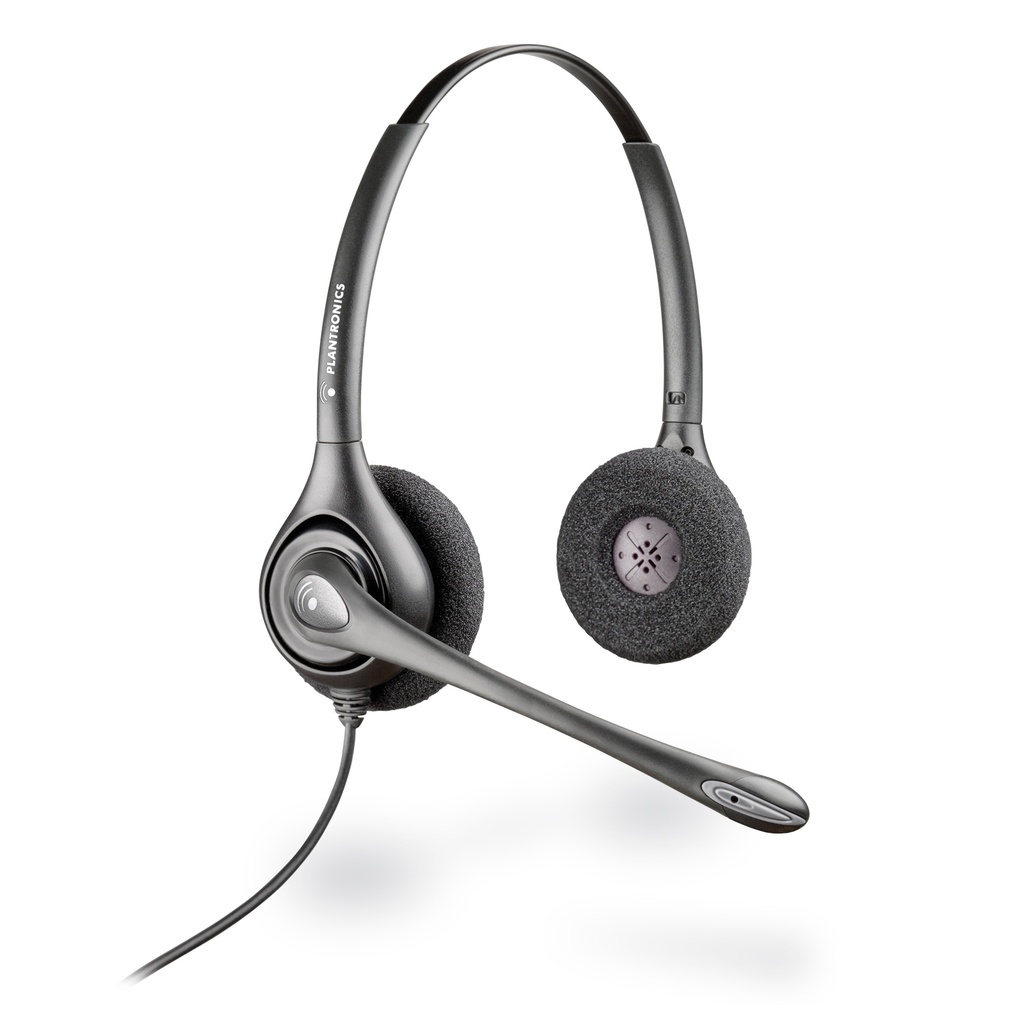 HP Poly HW261N Supraplus Binaural Dual Headset +Pouch