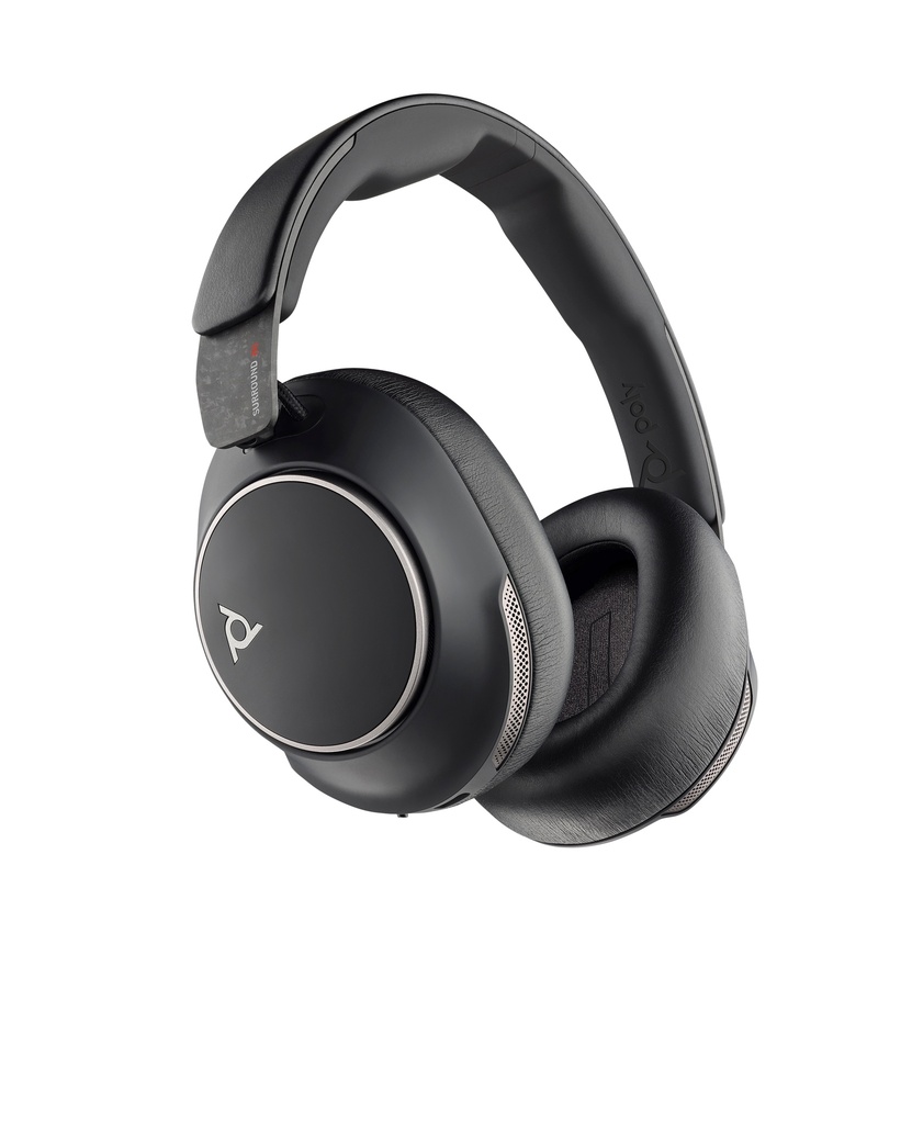 HP Poly Voyager Surround 80 UC USB-C Headset +USB-C/A Adapter