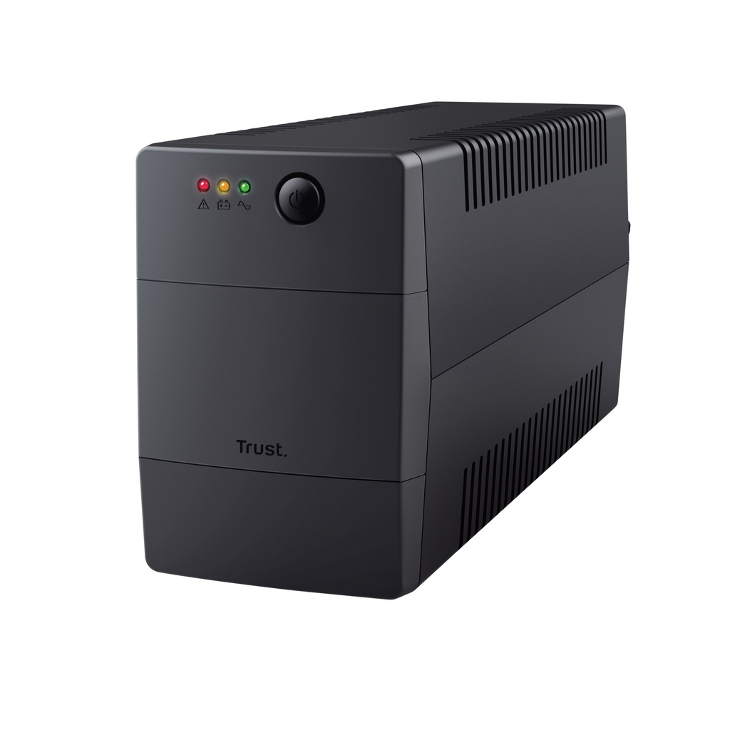 Trust Paxxon uninterruptible power supply (UPS) 0.8 kVA 480 W 2 AC outlet(s)