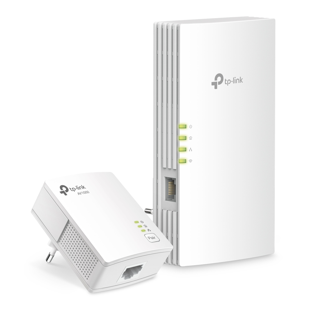 [TL-WPA7817 KIT] TP-Link TL-WPA7817 KIT PowerLine network adapter 1000 Mbit/s Ethernet LAN Wi-Fi White 2 pc(s)