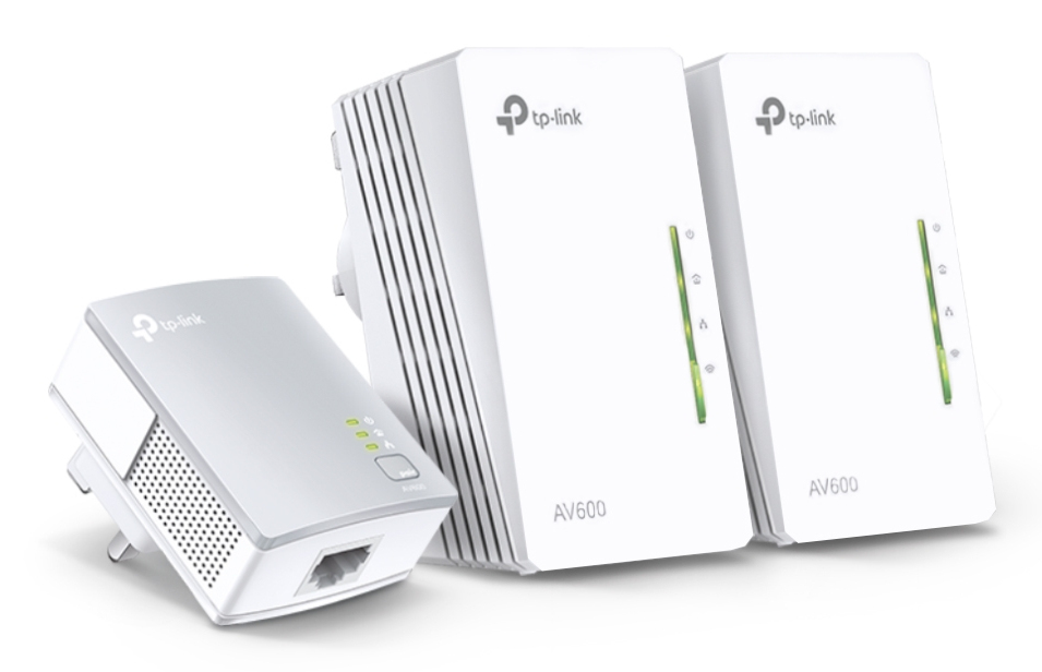[TL-WPA4220 TKIT] TP-Link Powerline 600 Wi-Fi 3-pack Kit