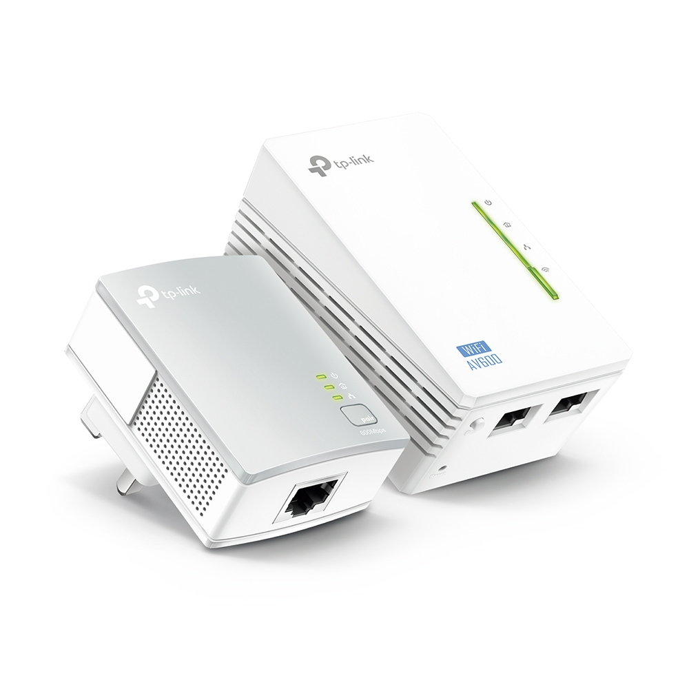 [TL-WPA4220 KIT] TP-Link Powerline 600 Wi-Fi Extender Starter Kit