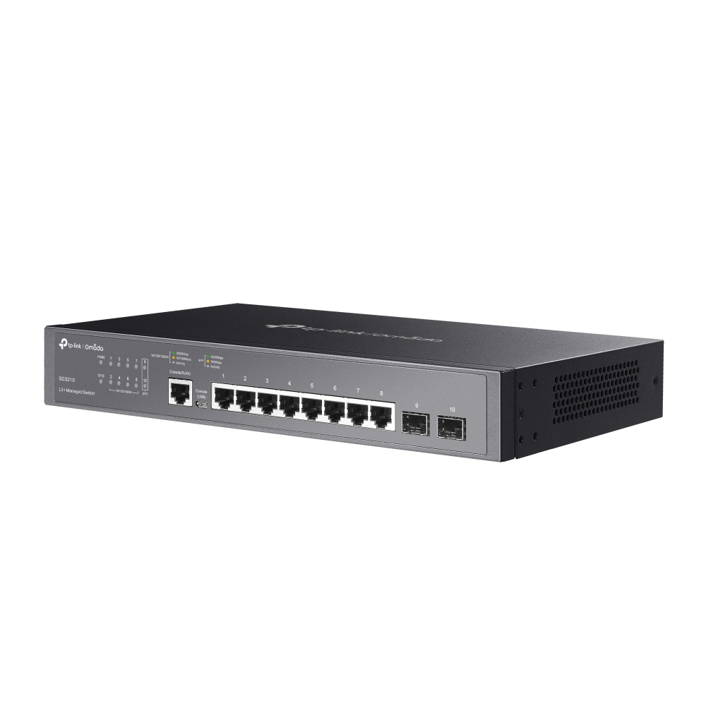 [SG3210] TP-Link Omada 8-Port Gigabit L2+ Managed Switch with 2 SFP Slots