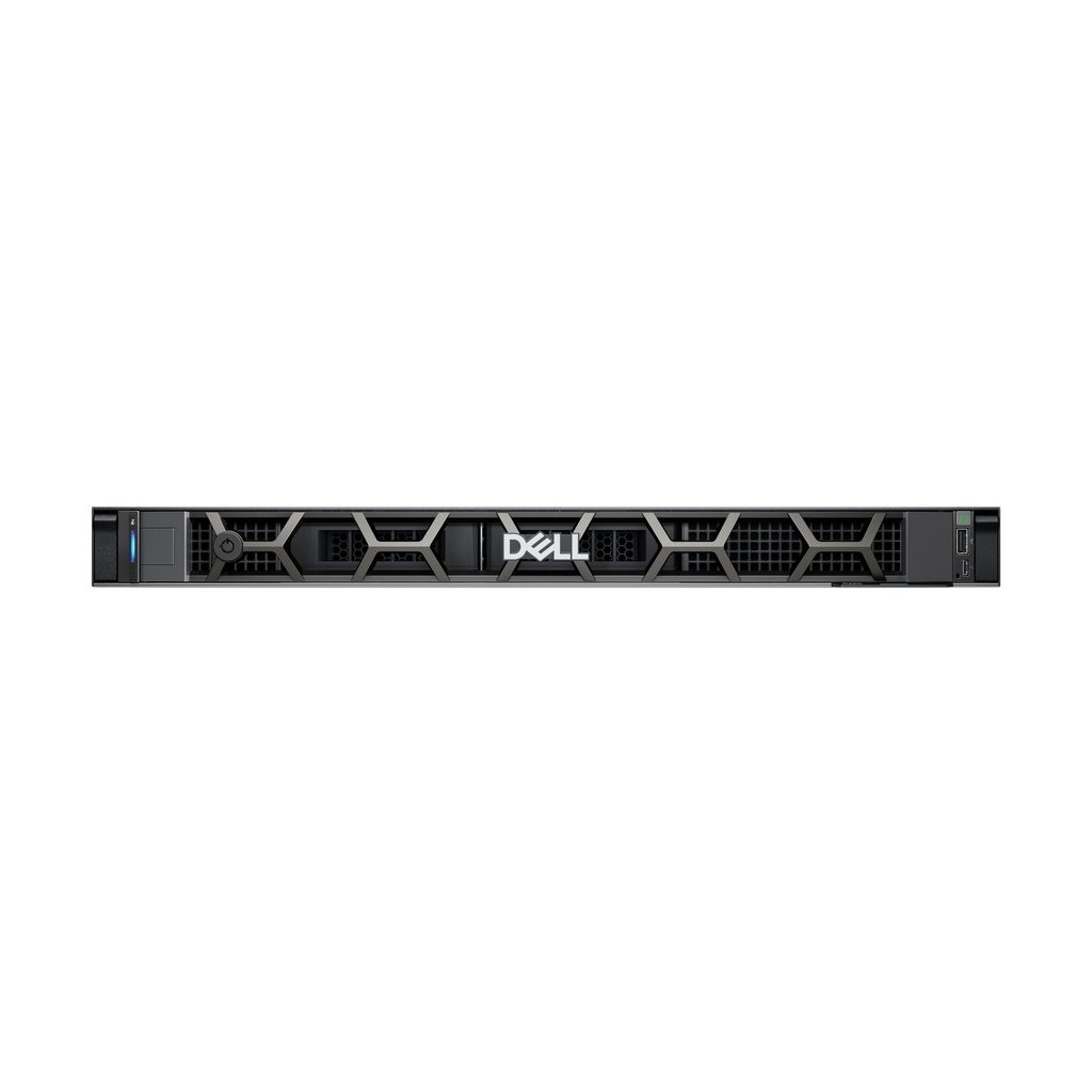 Controllo Accessi: DELL PowerEdge R260 Rack (1U), Porte Disponibili: 6 x 2.5in Hot Plug, SSD 480 GB (345-BGVP), Processore Intel Xeon 6 6333P 3.1 GHz, 16 GB DDR5 UDIMM 5600 MT/s ECC,  PERC H355 Low Profile Adapter RAID, Non-Redundant (1+0) Single Hot-Plug Titanium PSU 700W. Garanzia 3 Year Next Business Day to 3 Year ProSupport. Sistema Operativo Windows Server 2025 Standard.
