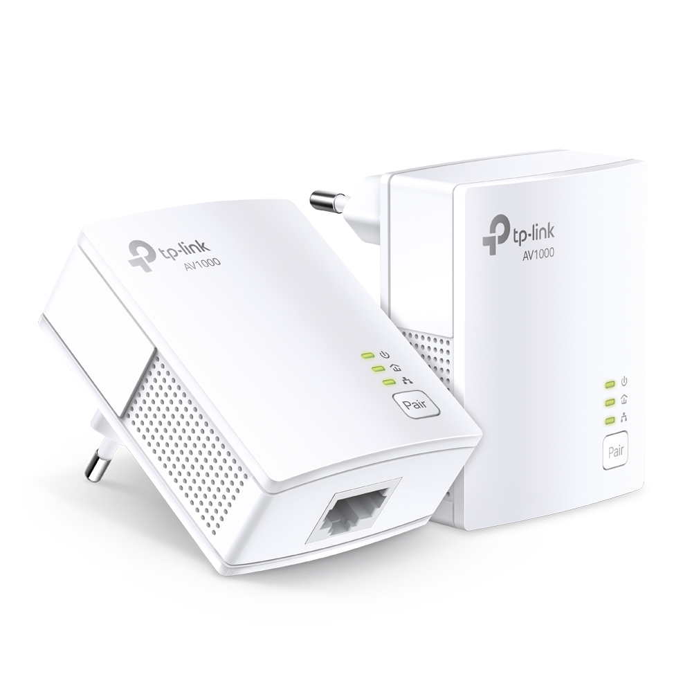 [TL-PA7017 KIT] TP-Link TL-PA7017 KIT PowerLine network adapter 1000 Mbit/s Ethernet LAN White 2 pc(s)
