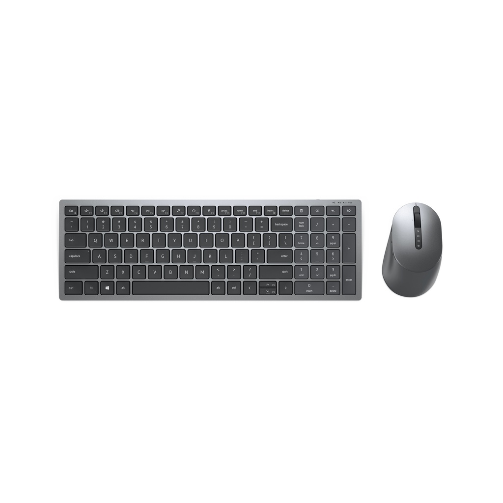 [KM7120W-GY-INT] DELL Pro Plus Compact Keyboard and Mouse - KM7120W - US International (QWERTY)