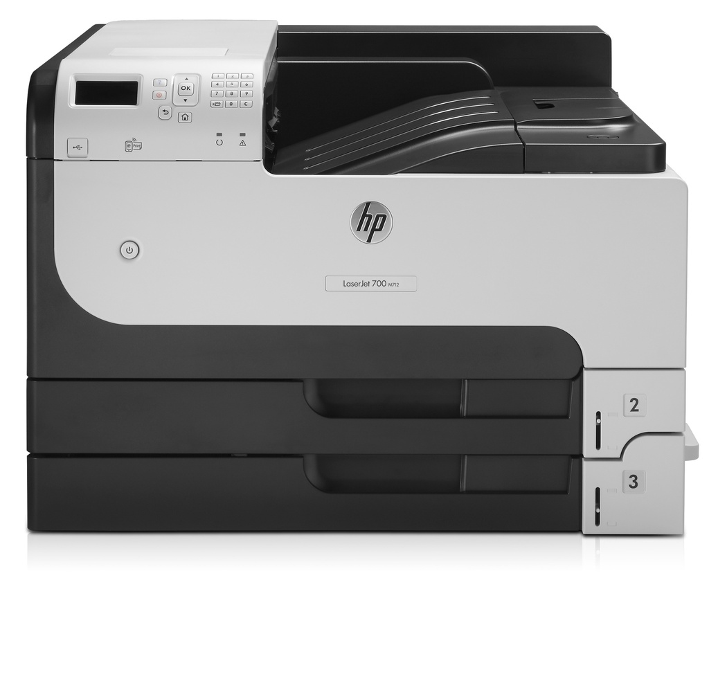HP LaserJet Enterprise 700 M712dn Black and white Printer, Ethernet Only; Duplex