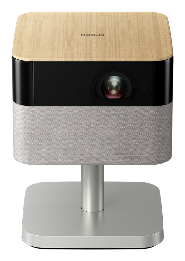 [V11HB76640] Epson EF-72 Standard throw projector 1000 ANSI lumens 3LCD 4K (4096x2400) Black, Oak, Silver