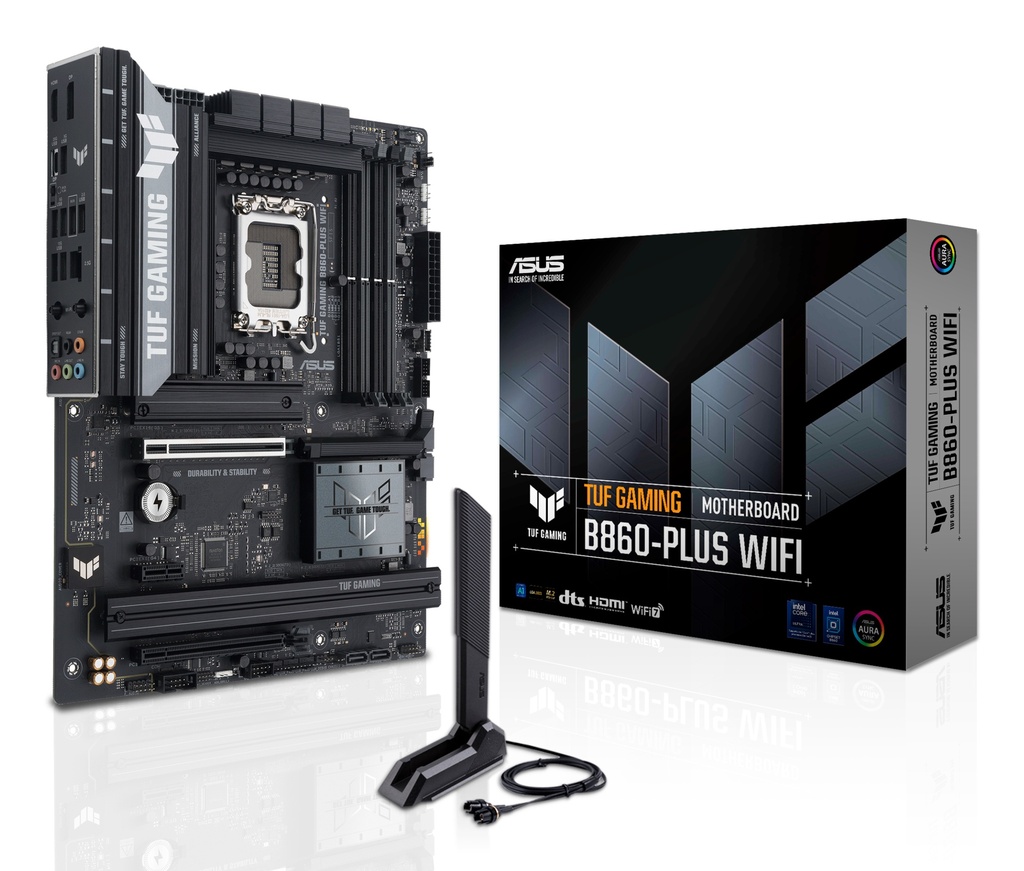 ASUS TUF GAMING B860-PLUS WIFI Intel B860 LGA 1851 (Socket V1) ATX