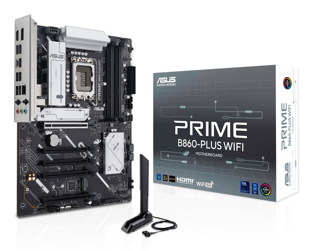 [90MB1K50-M0EAY0] ASUS PRIME B860-PLUS WIFI Intel B860 LGA 1851 (Socket V1) ATX