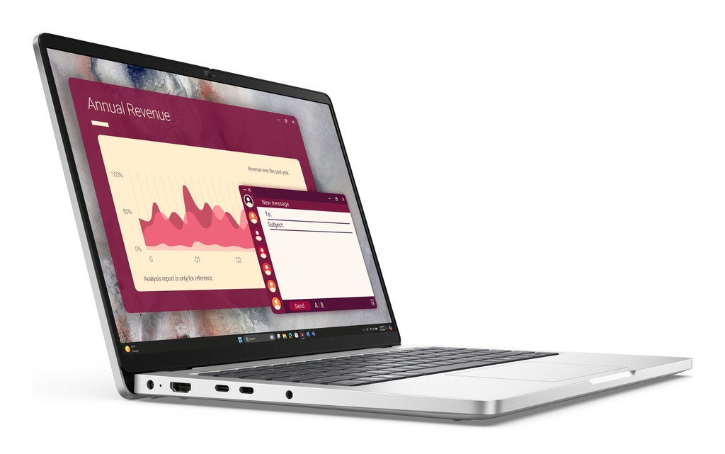 DELL Pro 14 PC14250 Intel Core Ultra 7 255U Laptop 35.6 cm (14") Full HD+ 32 GB DDR5-SDRAM 512 GB SSD Wi-Fi 6E (802.11ax) Windows 11 Pro Italian Platinum