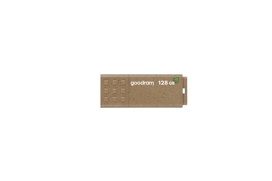 [UME3-1280EFR11] Goodram UME3 Eco Friendly USB flash drive 128 GB USB Type-A 3.2 Gen 1 (3.1 Gen 1) Brown