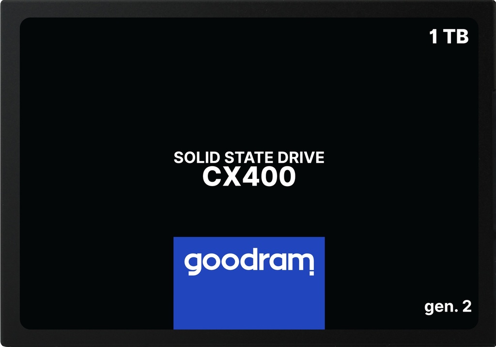 [SSDPR-CX400-01T] Goodram CX400 gen.2 1 TB 2.5" Serial ATA III 3D TLC NAND