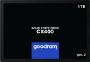 Goodram CX400 gen.2 1 TB 2.5" Serial ATA III 3D TLC NAND