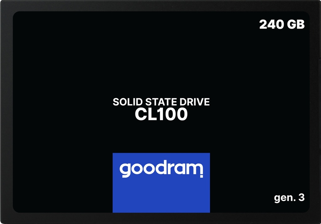 [SSDPRCL100240G3] Goodram CL100 gen.3 240 GB 2.5" Serial ATA III 3D NAND