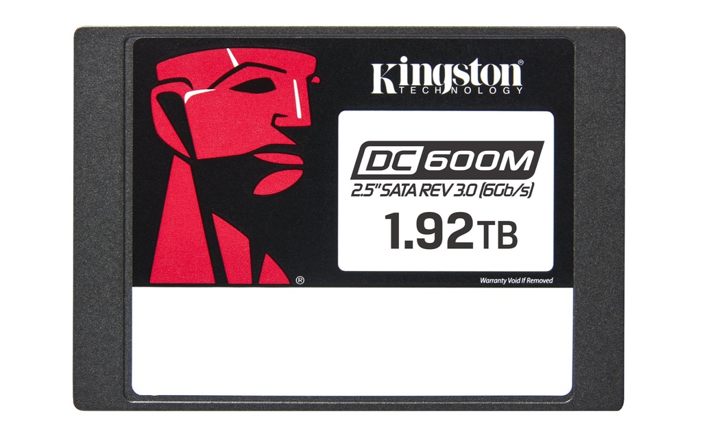 [SEDC600M/1920G] Kingston Technology 1920G DC600M (Mixed-Use) 2.5” Enterprise SATA SSD