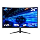 Nilox MONITOR 23 8 CURVO 200HZ HDMI DP computer monitor 60.5 cm (23.8") 1920 x 1080 pixels Full HD LCD Black