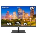 Nilox NXM24FHD1202 computer monitor 60.5 cm (23.8") 1920 x 1080 pixels Full HD Black
