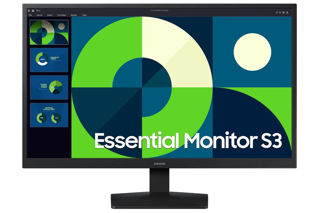Samsung S24D310EAU computer monitor 61 cm (24") 1920 x 1080 pixels Full HD LCD Black