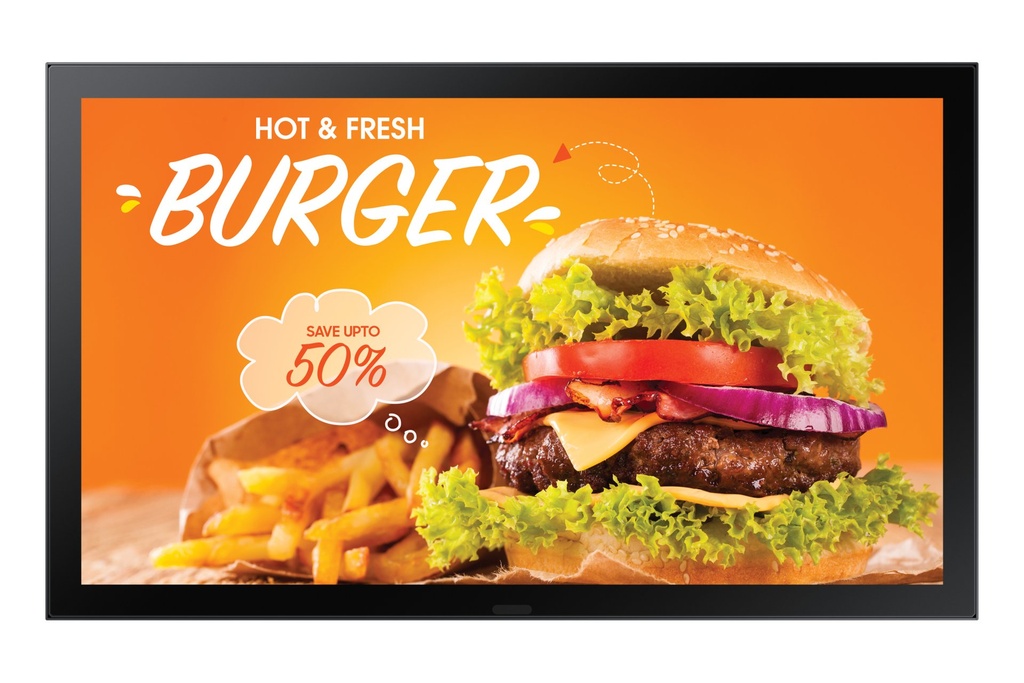 [LH24OHBEBGBXEN] Samsung OH24B Digital signage flat panel 61 cm (24") LCD Wi-Fi 1500 cd/m² Full HD Black Built-in processor Tizen 6.5 24/7