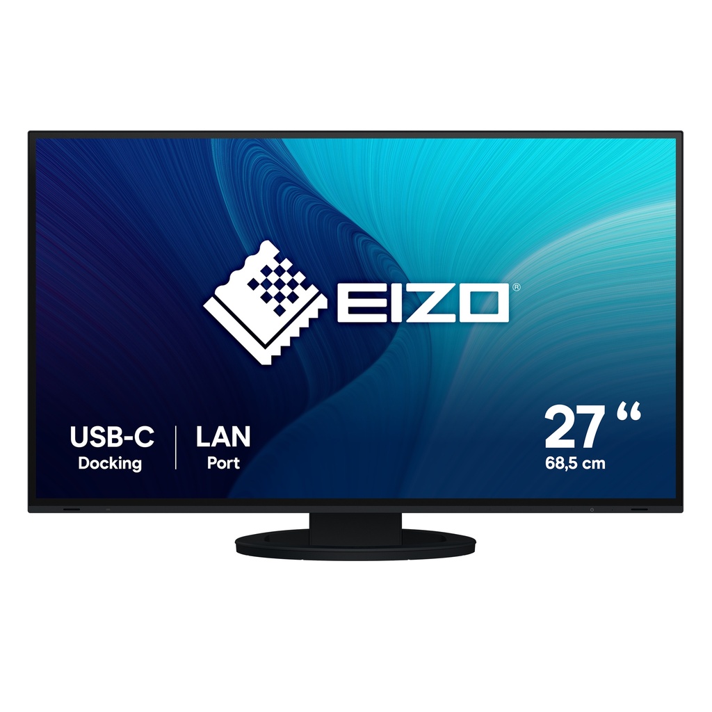 EIZO FlexScan EV2795-BK computer monitor 68.6 cm (27") 2560 x 1440 pixels Quad HD LED Black