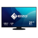 EIZO FlexScan EV2795-BK computer monitor 68.6 cm (27") 2560 x 1440 pixels Quad HD LED Black