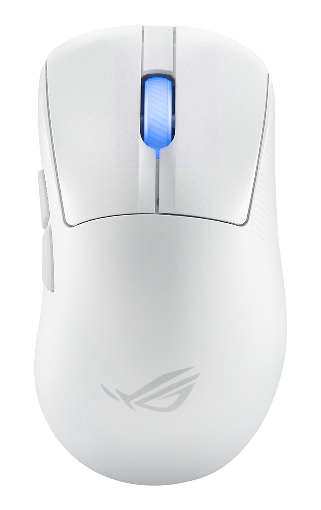 [90MP03N0-BMUA10] ASUS ROG Keris II Ace Wireless AimPoint White mouse Gaming Right-hand RF Wireless + Bluetooth + USB Type-A Optical 42000 DPI