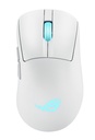 ASUS ROG Keris II Origin WHT mouse Gaming Right-hand RF Wireless + Bluetooth + USB Type-A Optical 42000 DPI