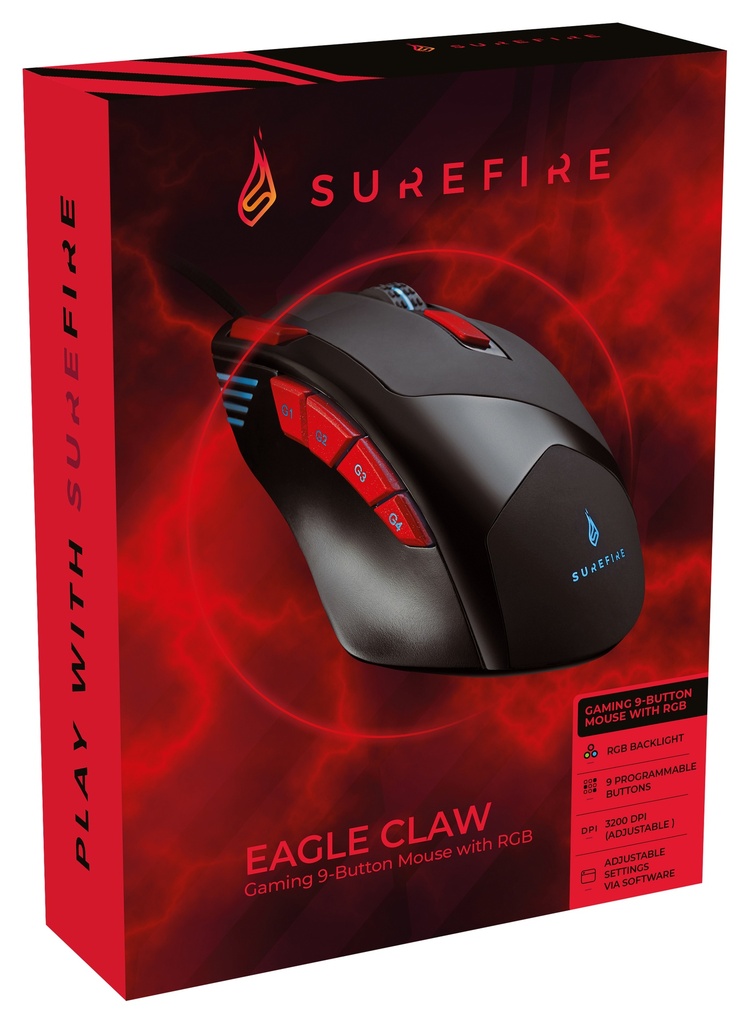 [48817] SureFire Eagle Claw Gaming Mouse