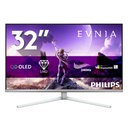 Philips Evnia 8000 32M2N8900/00 computer monitor 80 cm (31.5") 3840 x 2160 pixels 4K Ultra HD QD-OLED White