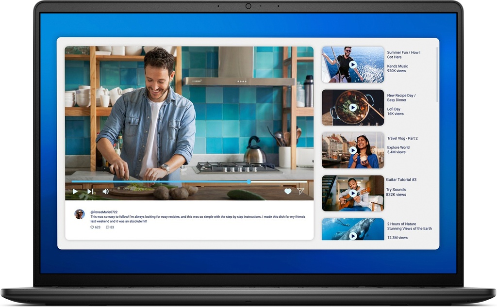 [XWX55] DELL DC16250 Intel Core 5 120U Laptop 40.6 cm (16") Full HD+ 16 GB DDR5-SDRAM 512 GB SSD Wi-Fi 6 (802.11ax) Windows 11 Pro Italian Black