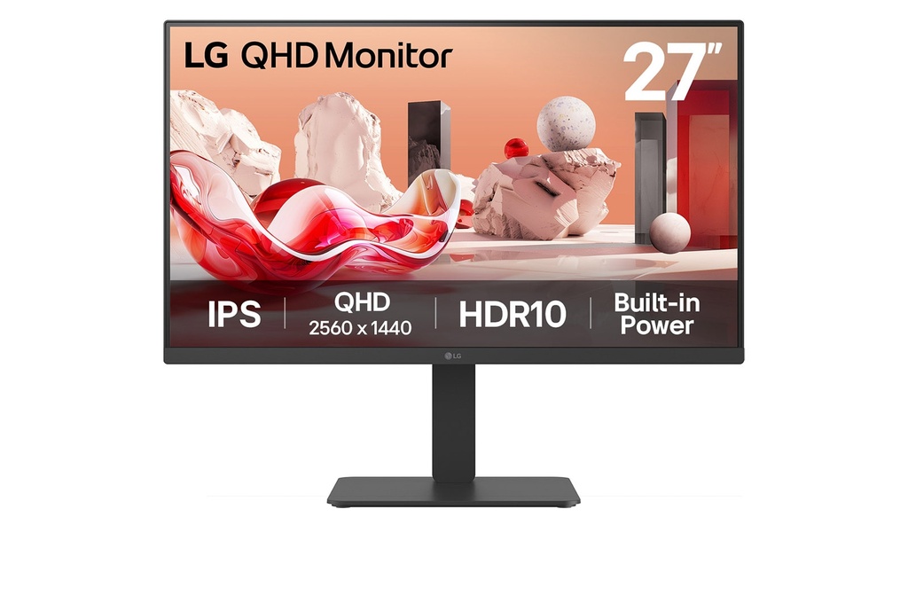 [27BA54QB-B.AEU] LG 27BA54QB-B computer monitor 68.6 cm (27") 2560 x 1440 pixels Quad HD LCD Black