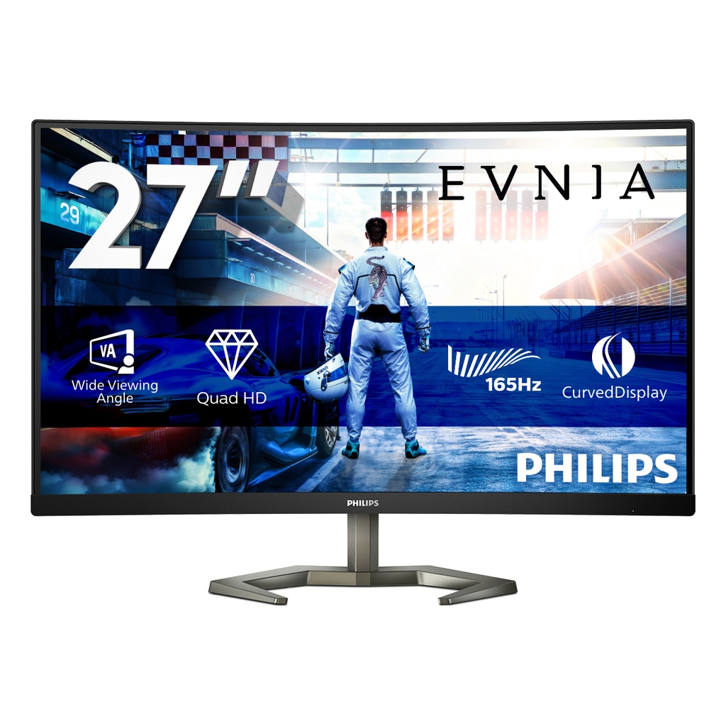 Philips Momentum 27M1C5500VL/00 computer monitor 68.6 cm (27") 2560 x 1440 pixels Quad HD LCD Black