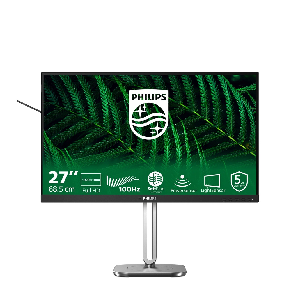 Philips 5000 series 27B2G5200/00 computer monitor 68.6 cm (27") 1920 x 1080 pixels Full HD LCD Anthracite