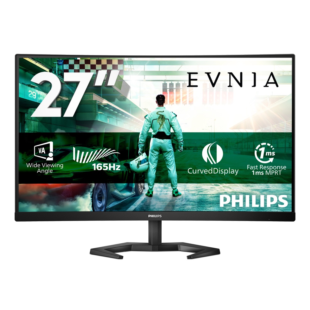 Philips Momentum 27M1C3200VL/00 computer monitor 68.6 cm (27") 1920 x 1080 pixels Full HD LCD Black