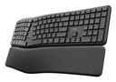 Trust Keyra Ergonomic multidevice wireless keyboard