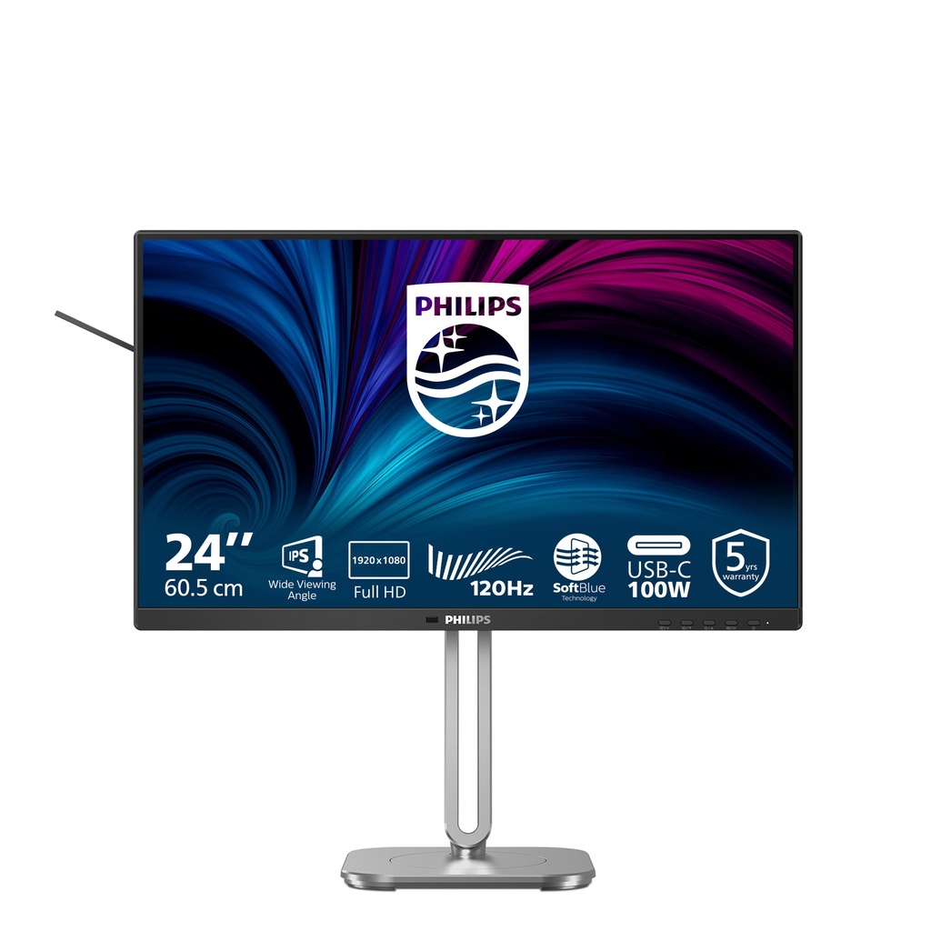 [24B2U4301/00] Philips 4000 series 24B2U4301/00 computer monitor 60.5 cm (23.8") 1920 x 1080 pixels Full HD LCD Grey