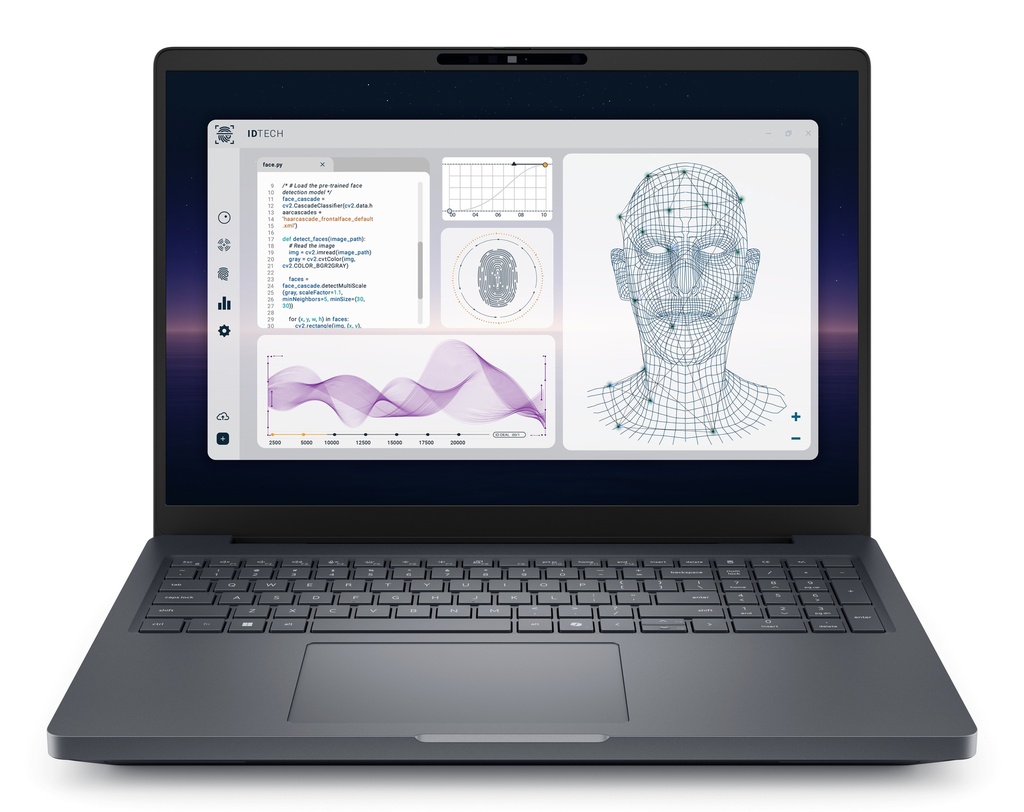 [RKGV9] DELL Pro Max 16 Plus MB16250 Intel Core Ultra 7 265HX Mobile workstation 40.6 cm (16") Full HD+ 32 GB DDR5-SDRAM 1 TB SSD NVIDIA RTX PRO 1000 Blackwell Wi-Fi 7 (802.11be) Windows 11 Pro Italian Black