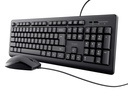 Trust 24646 keyboard Mouse included Office USB QWERTY Italian Black