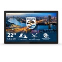 Philips B Line 222B1TFL/00 computer monitor 54.6 cm (21.5") 1920 x 1080 pixels Full HD LED Touchscreen Black