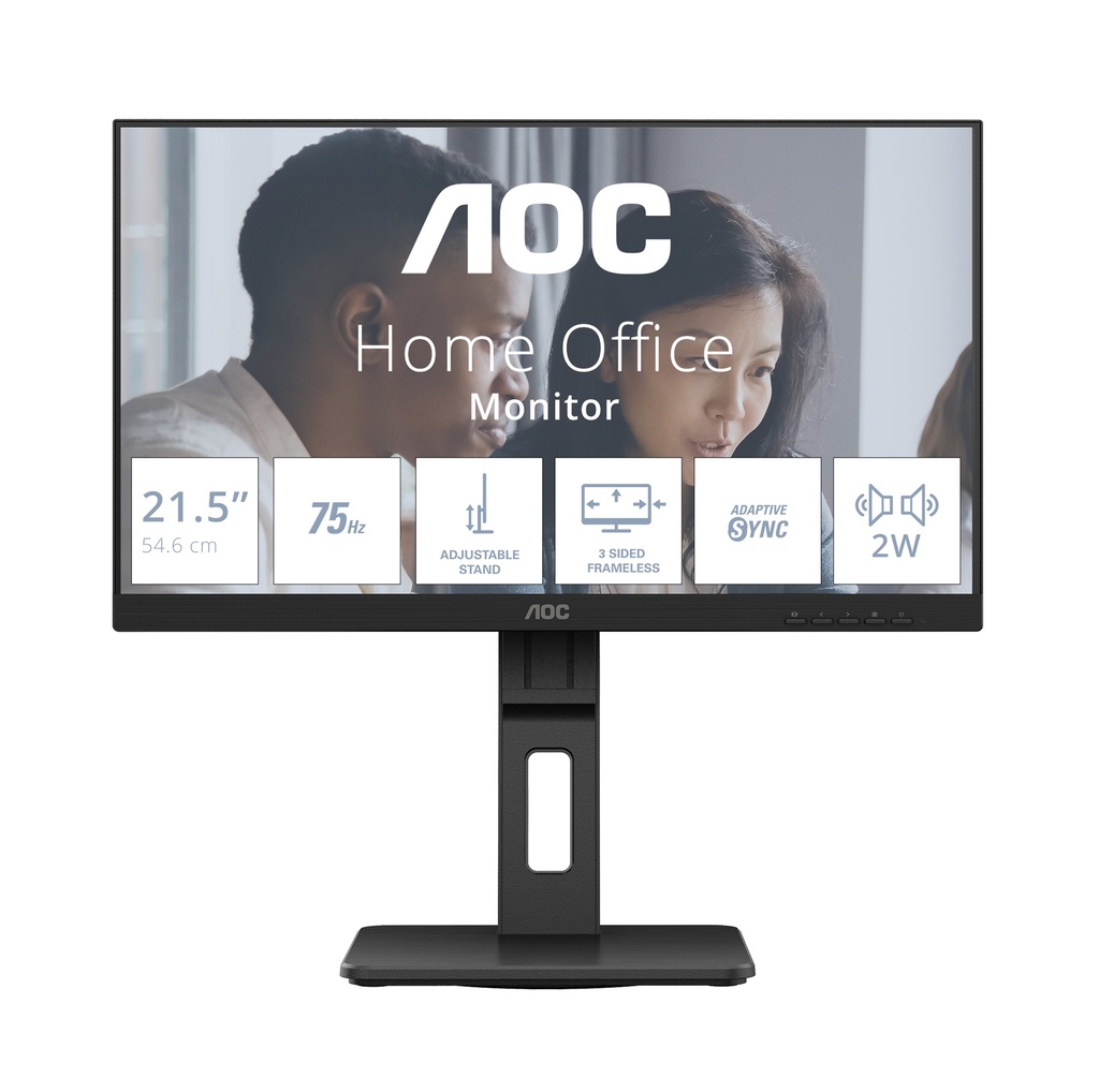 [22E2UMF] AOC E2 22E2UMF computer monitor 54.6 cm (21.5") 1920 x 1080 pixels Full HD LED Black