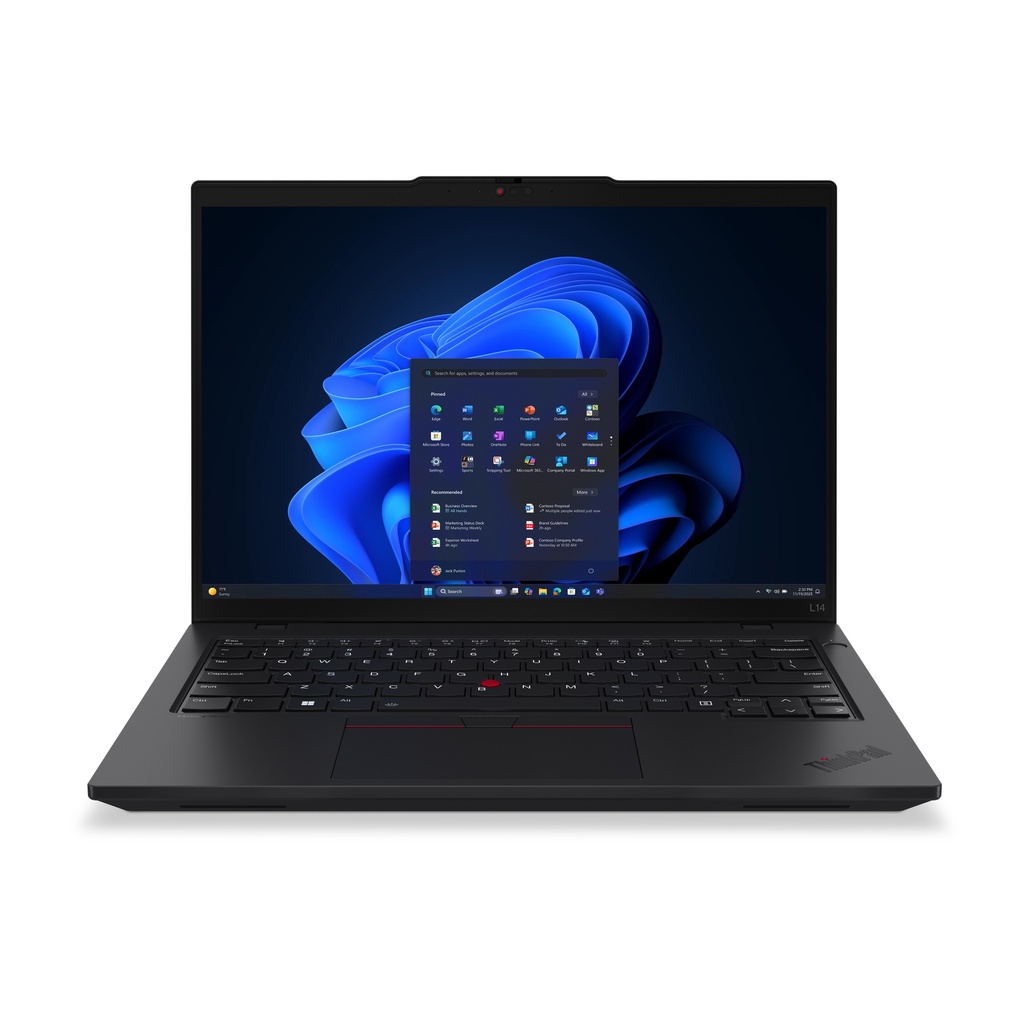 [21S6006LIX] Lenovo ThinkPad L14 Gen 6 (Intel) Intel Core Ultra 7 255U Laptop 35.6 cm (14") WUXGA 16 GB DDR5-SDRAM 512 GB SSD Wi-Fi 6E (802.11ax) Windows 11 Pro Italian Black